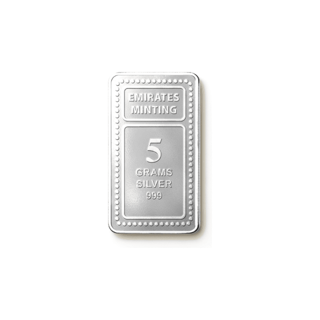 5g .999 Silver Bar Emirates Minting