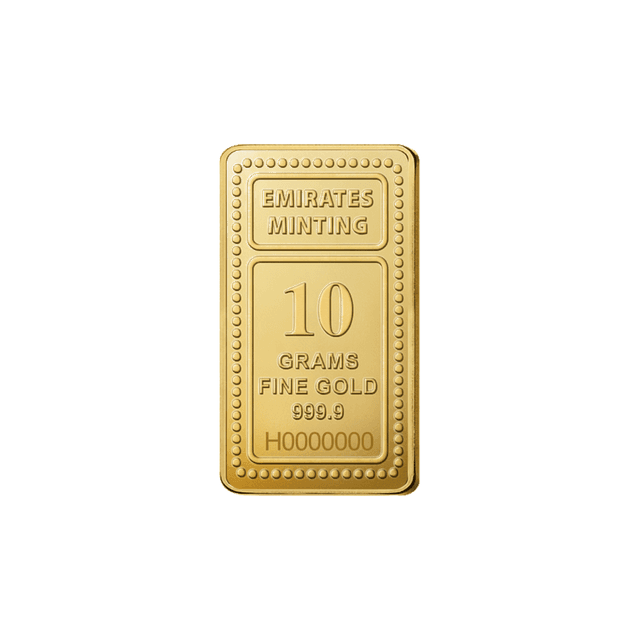 10g .9999 Gold Bar